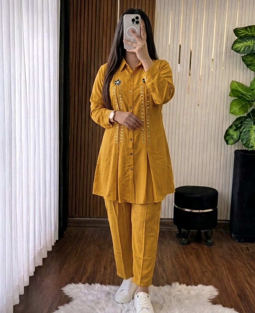 Ladies Pant and Shirt Two Piece